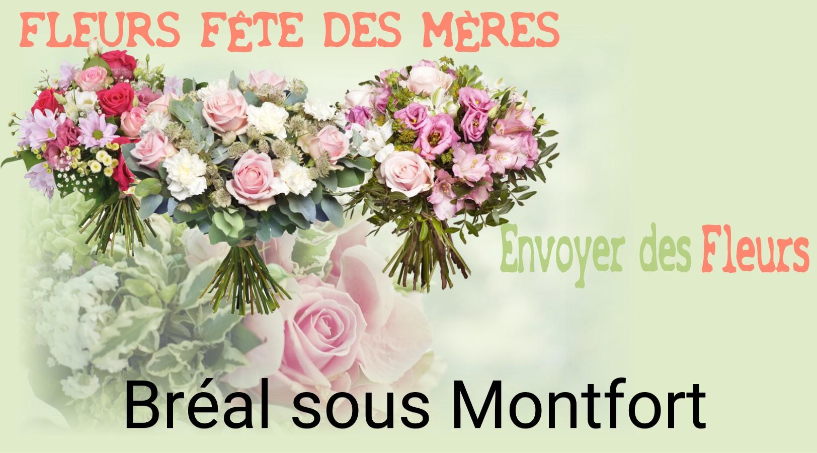 Bouquet de Fête des Mères livré à Bréal-sous-Montfort
